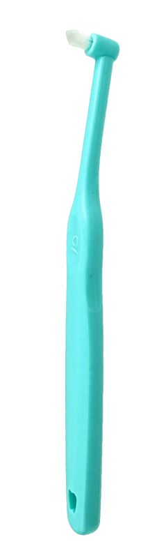 Дитяча монопучкова щітка Ci Mini One Tuft Clilin S  Made in Japan нюдово блакитна