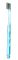 Антибактеріальна щітка з вмістом іонів срібла Ci PRO NANO Ag+ Made in Japan в 3 рядках дворівневої щетини середньої жорсткості кришталево блакитна